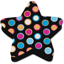Magnetick    guma na bielu tabulu Ashley ASH10026 Color Dot, 1 kus, viacfarebn    cierna