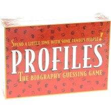 Profiles: Biography Guessing Game (Trivia) Arts Entertainment News Historical Figures Sports - First Edition 1999 Big Game Inc.