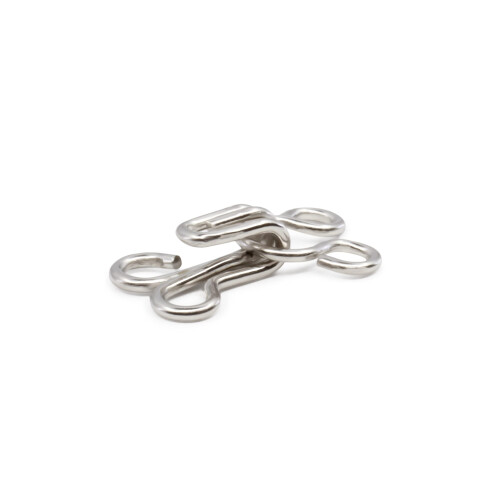 Dritz 90-0-65 Chiusure con gancio e occhiello Nichel Taglia 0 14 pezzi 1