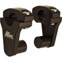Rox Speed ??FX Elite Series Pivot 1-1/8"" Lenkererhhung 2 Zoll Erhhung Schwarz 1R-P2PPK
