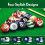 Iszy Billiards Bolas de Bilhar - Conjunto de 16 Bolas para Mesa de Bilhar - 2 1/4 Polegadas, 6 Onças 4