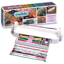 Kit fai da te per braccialetti Loopdedoo per bambini - Crea braccialetti in pochi minuti per compleanni, regali di Natale per la festa dell'amici