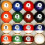 Iszy Billiards Bolas de Bilhar - Conjunto de 16 Bolas para Mesa de Bilhar - 2 1/4 Polegadas, 6 Onças 1