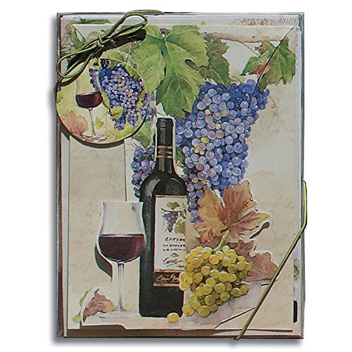 Lissom Design Folded Pop-up Notecards  Winery