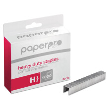 PaperPro-Bostitch 1913 Hochleistungsklammern, 1,27 cm Schenkell   nge, 1000 St   ck/Karton