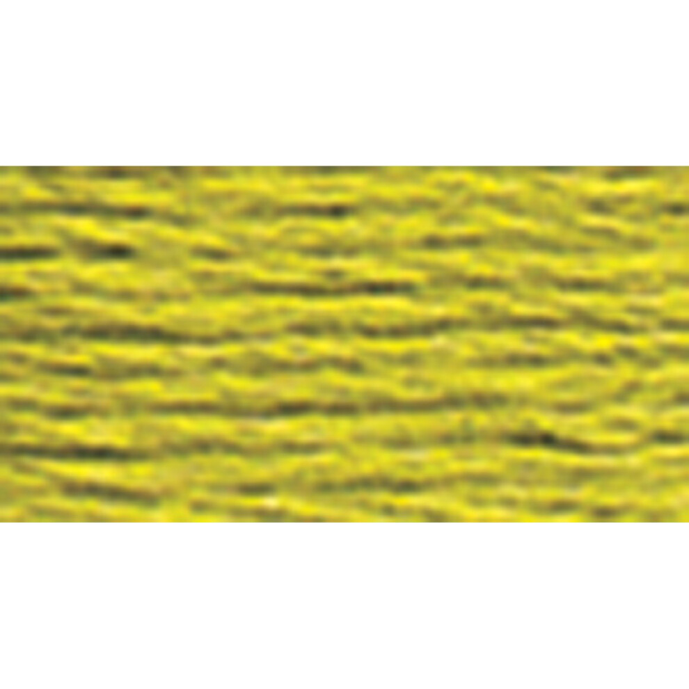 DMC 117-166 Mouline Stranded Cotton Six Strand Embroidery Floss Thread  Medium Light Moss Green  8.7-Yard