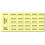 Auction Tickets - 500 Sheets - Yellow 1