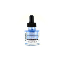 Dr. Ph. Martin's Iridescent Calligraphy Color (20R) Ink Bottle 1.0 oz Misty Blue 1 Bottle