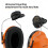 3M 3M PELTOR Συναρμολόγηση Ακουστικών M-985/37333(AAD), για Versaflo M-100 και M-300, Ζευγάρι, 1 EA/Case 3