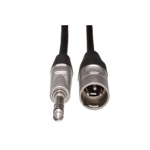 Hosa HSX-010 Pro Balanced Interconnect REAN 1/4-Zoll-TRS-Stecker auf XLR3-Stecker 10 Fu
