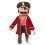 25"""" Pirate Peach Hane-docka i hela kroppen 1