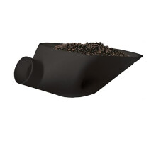 Rattleware Kilo Bean Scale Coffee Scoop For Counter and Case Display - Multifunctional Scale Scoop - Flat Design with Funnel - High-Density Plastic Ma