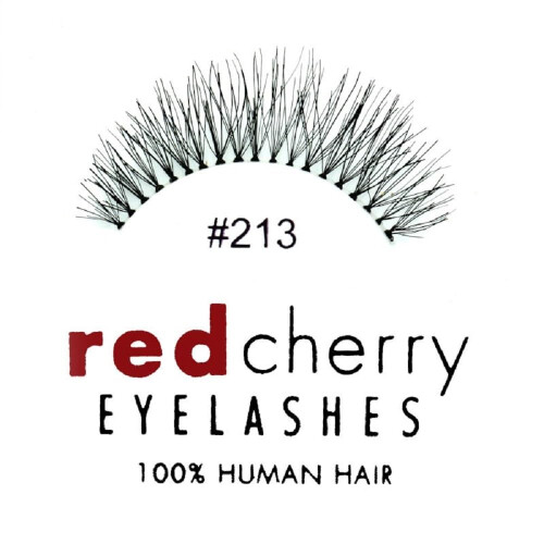 Ψεύτικες βλεφαρίδες Red Cherry #213 (Συσκευασία των 6 ζευγών) 1