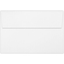 LUXPaper A10 Einladungsumschlge | Schlen und drcken | 6"" x 9 1/2"" | Helles Wei | 24 Pfund. Text | 50 Stck