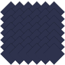 Moda Bella Solids Blau 9900-48 Charm Pack 42 5-Zoll-Baumwollstoffquadrate