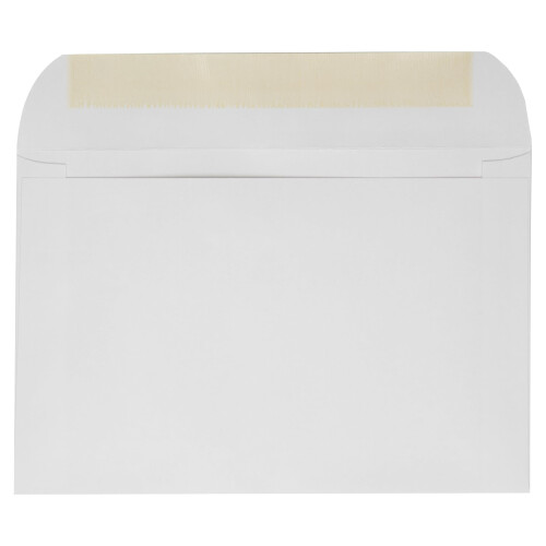 LUXPaper 6 x 9 Φάκελοι με Διαφανές Παράθυρο | Λευκό | 28lb | 250 Τεμ 1