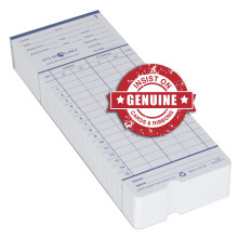 Pyramid Time Systems 42426 Echte en authentieke dubbelzijdige tijdkaarten, exclusief gebouwd voor 2400 en AT-2400 tijdklokken (verpakking van 100) Pon