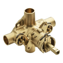 Moen Commercial PosiTemp trykbalancerende bruseventil med stop 1/2-tommer Sweat CC-forbindelser og 1/4-drejningsstop 8371HD