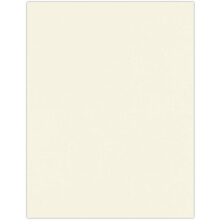Papier LUX 8,5"" x 11"""" Karton | Rozmiar litery | Naturalne | 80 funtw Okladka (tekst 146 funtw) | 100% z recyklingu | 50 szt