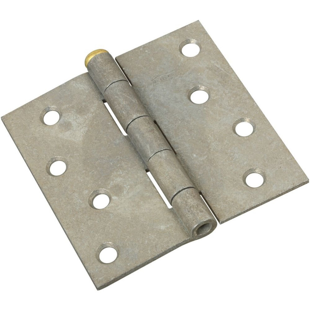 National Hardware N235-457 V504 Removable Pin Broad Hinge In Galvanized 038613235458