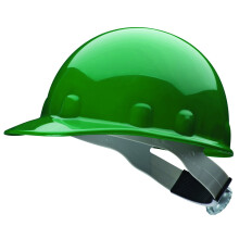 Fibre-Metal by Honeywell SuperEight Thermoplastischer Schutzhelm im Kappenstil mit 8-Punkt-Ratschenaufhngung, Grn  E2RW74A000 Medium