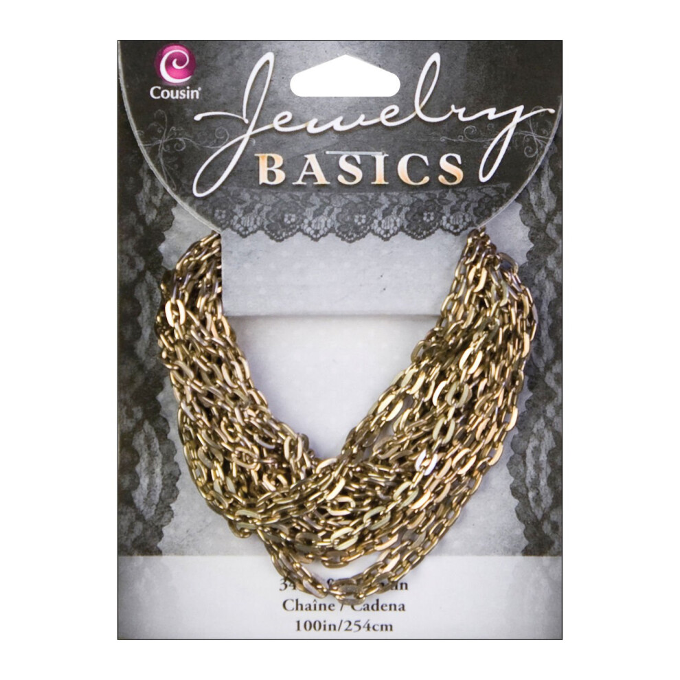 Cousin 34718001 Zklady Perku 100Palcov/254 Cm Mal Ovln Retzek Staroitn Zlat-image