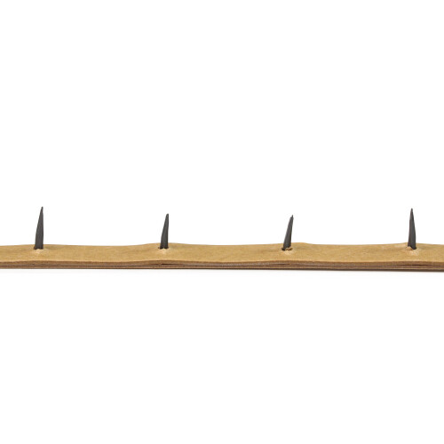 Dritz Home 44294 TRIMENTA DE TACE DE FIBRA x 27 polegadas com tachas de 9/16 polegadas (4 pe   as) marrom 2
