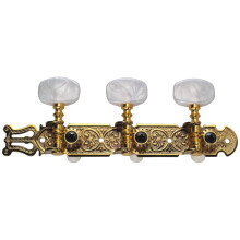 Golden Gate F-2119 Mechaniken fr klassische Gitarre  2 Bretter (3+3)  Gold
