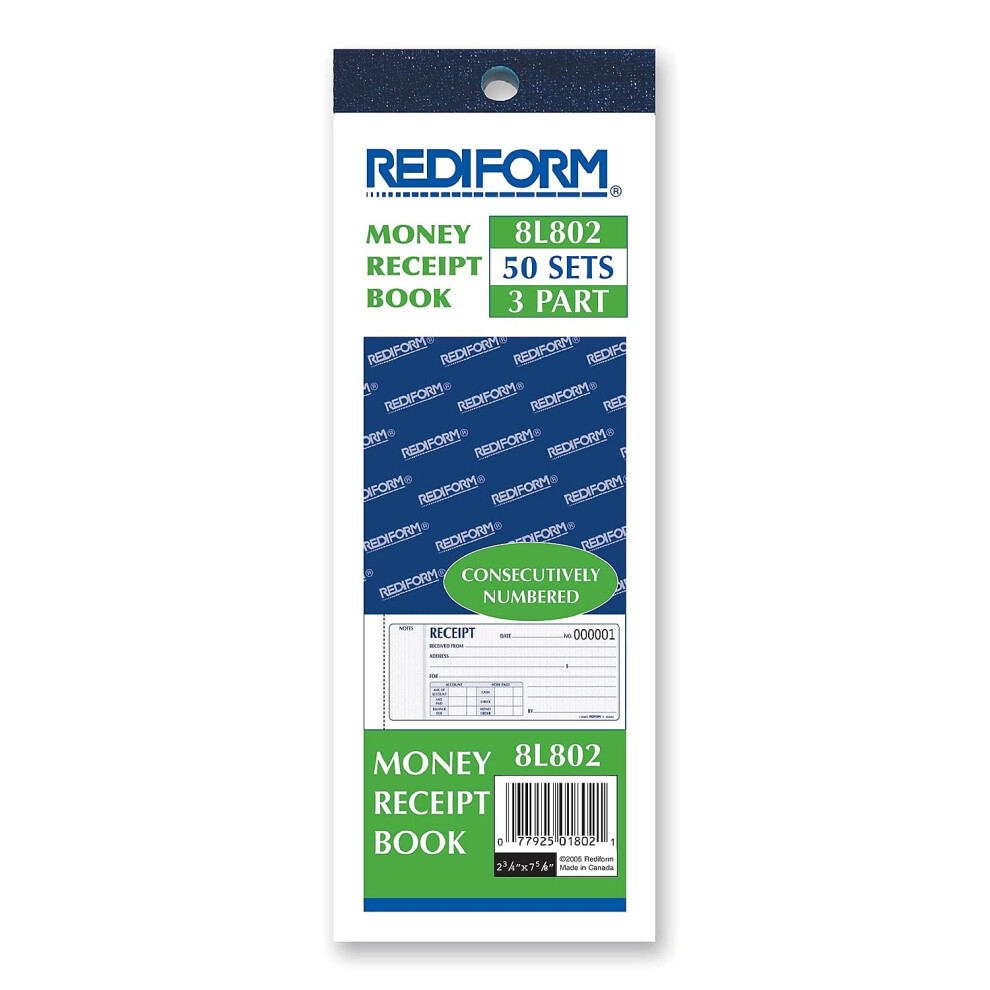 Carnet de re us Rediform-Blueline 2-3/4