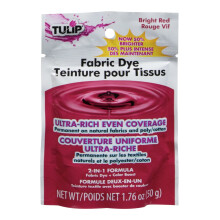Tulip Fabric Dye 42740 fdy opstk quente brilhante vermelho como detalhado