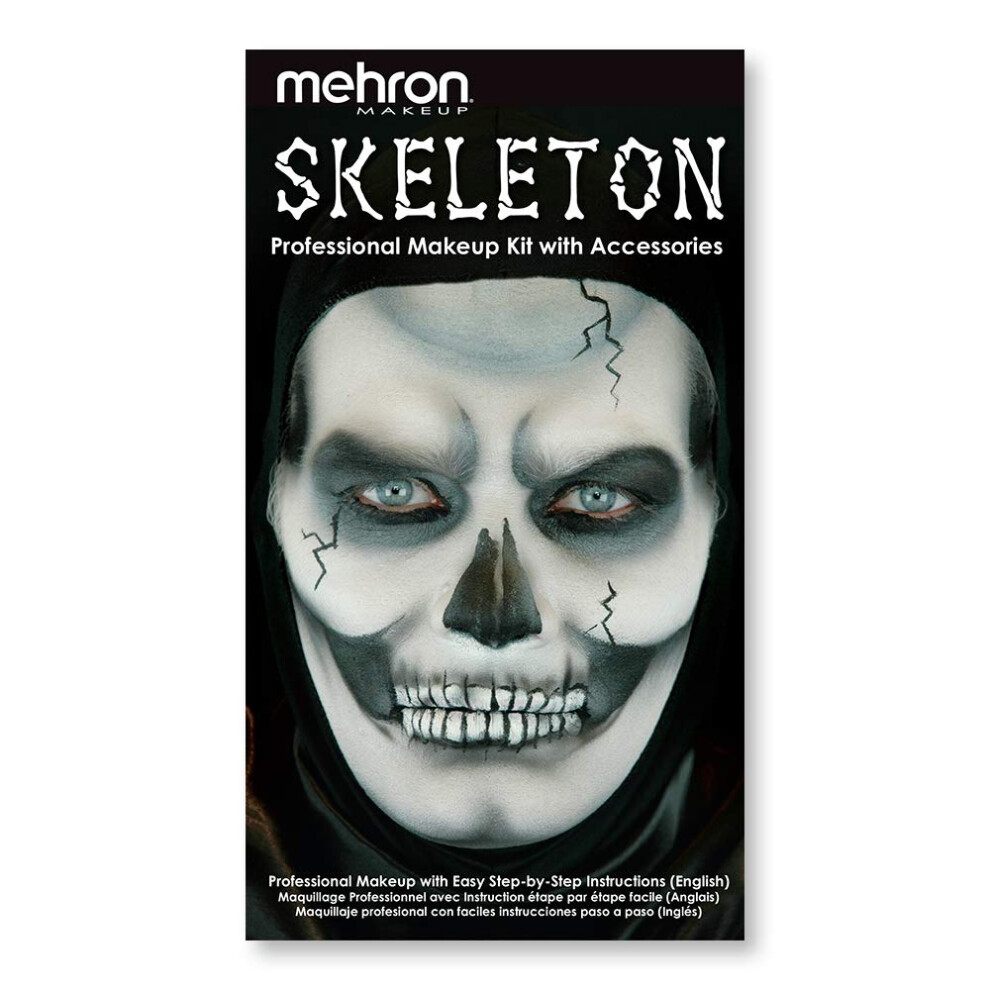 Mehron Makeup Premium Character Kits| Makeup Kits for Halloween & Cosplay| Made in the USA | Complete Makeup Kit | Includes all Makeup  Tools  & Instr