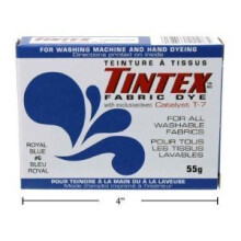 LOTTO di 1 TINTEX Marca Royal Blue Tessuto DYE #6 Nuovo