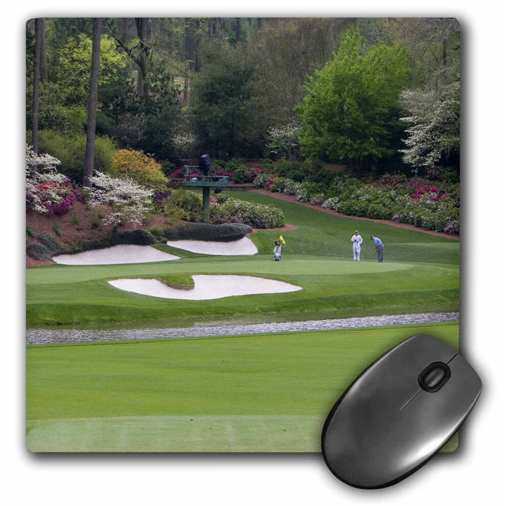 3Drose Llc 8 X 8 X 0,25 Inch Muismat Augustas Amen Corner Golf Course (Mp_48684_1)-image