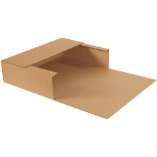 Aviditi Jumbo-Versandkartons aus braunem Kraftpapier, 50,8 x 50,8 x 15,2 cm, 20 St   ck, Jumbo, leicht zusammenklappbar, bruchsicher, f   r Versand,