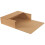Aviditi Brown Kraft Jumbo Mailing Boxes 20 x 20 x 6 polegadas paco 1