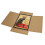 Aviditi Brown Kraft Jumbo Mailing Boxes 20 x 20 x 6 polegadas paco 4