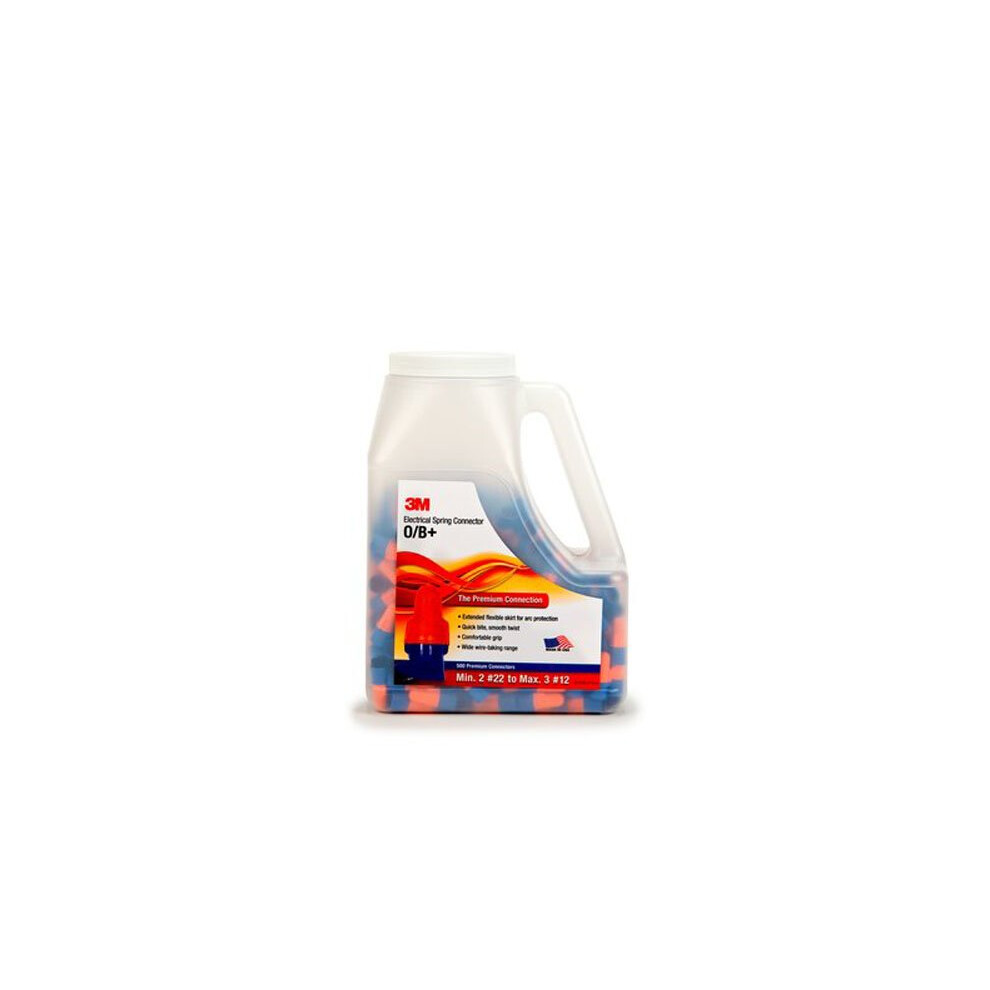 3M Blue / Orange Wire Connector - Rate for 600 V - O/B+JUG [PRICE is per CAN]