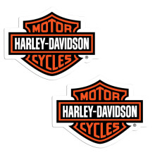Chroma 99185 Harley Davidson Bar and Shield Aufkleber (2 Stck)