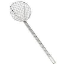 Crestware 7-tommer rundtr?dsskimmer 7 tommer s?lv