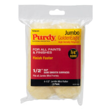 PURDY 140624023 Confezione da 2 mini rulli di ricambio - Copertura 4-1/2 1/2 Taglia unica Multi