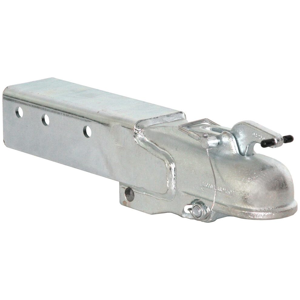 Buyers Products 0091562 Heavy Duty Straight Tongue Trailer Coupler For 3-Inch Channel 2-5/16 Inch Hitch Ball 15 000 Mgtw Class 4 Zinc Plated Auto 724920092999