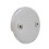 Westbrass D329-26 3-1/8" Δύο-Τρύπες Μπανιέρας Overflow Faceplate και Βίδες, 1-Pack, Πολυμεταλλική Χρώμιο 5