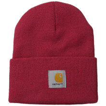 Carhartt Herrar Stickad Mössa, Independence Red, One Size