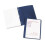 Avery 47961 Couverture de rapport transparente, attaches à 1/8 po, bleu, 25/boîte 1