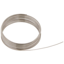 Beadalon 180S-018 18-gauge z nerezov oceli kulat svetl drt pro vrobu perku 3,5 m