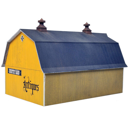 Walthers Cornerstone HO Scale Antiques Barn Kit 2