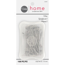 Dritz 2"""" T-Pins 100-Pack Nickel 100