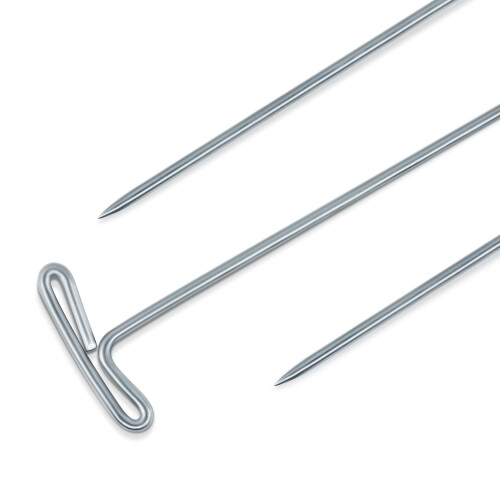 Dritz 2 """" T-pins 100-pack nikkel 100 1