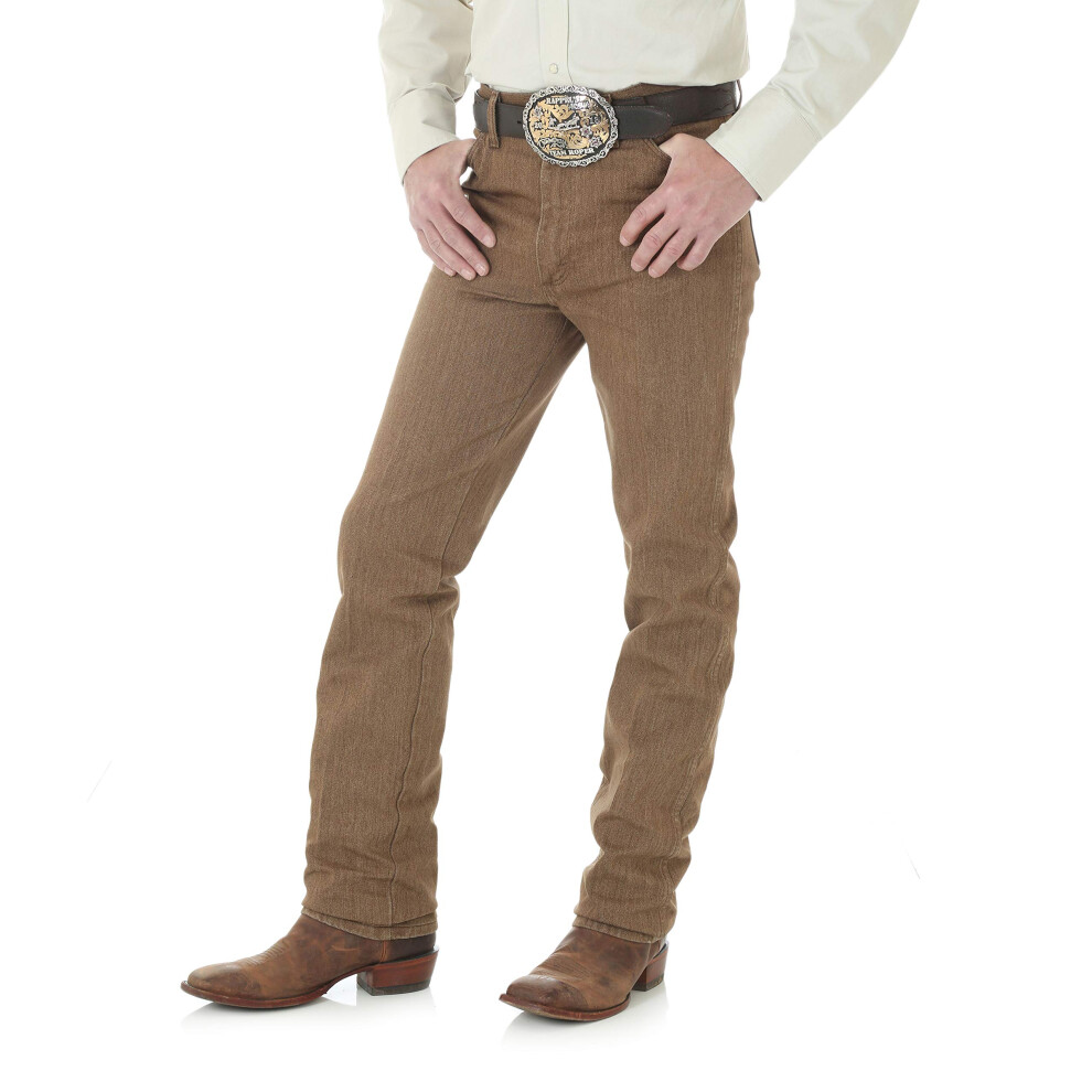 Wrangler mens 0936 Cowboy Cut Slim Fit jeans  Black Whiskey  36W x 32L US