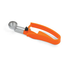 Vollrath 47404 Orange #100 Squeeze Disher Portion Scoop - 0,33 oz.
